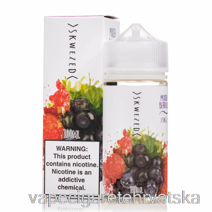 Vape Cigarete Miješano Bobičasto Voće - Skwezed - 100ml 0mg